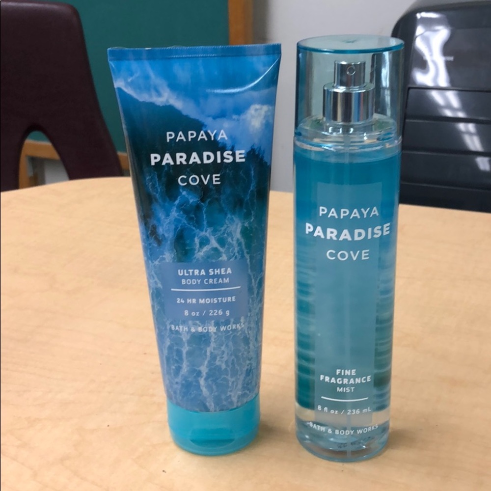Bath and Body Works Papaya Paradise Cove